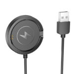Ασύρματος Φορτιστής για Hoco Y22 Smartwatch με καλώδιο 60cm Μαύρος