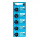 Buttoncell Vinnic CR1620 3V Τεμ. 5 με Διάτρητη Συσκευασία