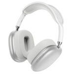 Wireless Ακουστικά Stereo Hoco. ESD15 Cool Shadow V5.3 400mAh 12 'Ωρες Λειτουργίας με υποδοχή Micro SD, Μικρόφωνο και AUX Ασημί
