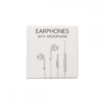 Hands Free Leki Orange Concept 3.5 mm Λευκά με Μικρόφωνο