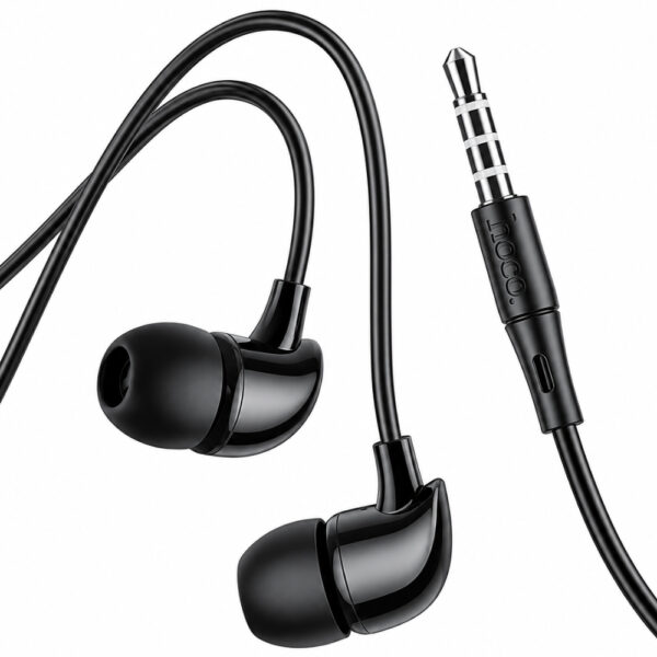 Hands Free Hoco. DM38 Believer Stereo 3.5mm με Μικρόφωνο 1.2m Μαύρα