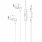 Hands Free Hoco. DM38 Believer Stereo 3.5mm με Μικρόφωνο 1.2m Λευκά