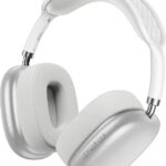 Wireless Ακουστικά Stereo Hoco. ESD15 Max Shadow v5.3 400mAh ANC με Μικρόφωνο και AUX Ασημί