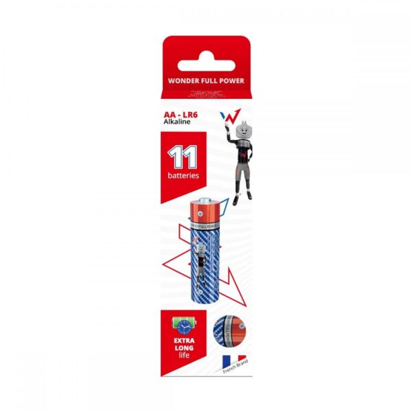 Μπαταρία Αλκαλική Wonder Full Power LR6 size AA 1.5V Τεμ. 11