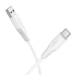 Καλώδιο Borofone BX119 USB σε USB-C 2.4A Λευκό 1m
