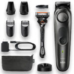 Επαναφορτιζόμενη Κουρευτική Μηχανή Braun BT7340 + Gillette ProGlide