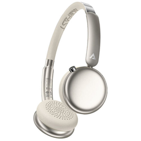Wireless Ακουστικά Hi-Fi Stereo Acefast H8 500mAh v5.4 30db ANC Χρυσά με HD Μικρόφωνο Memory Foam Μαξιλαράκια και Θήκη
