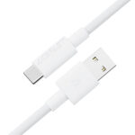 Καλώδιο Σύνδεσης Acefast C18-04 USB-A σε USB-C 3A Fast Charge USB2.0 Braided Λευκό 1.2m.