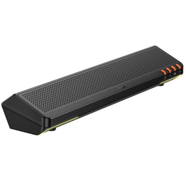 Computer Speaker Hoco BS66 Smooth 6W USB2.0 Bluetooth v5.0 και Πλήκτρα Multimedia Μαύρο