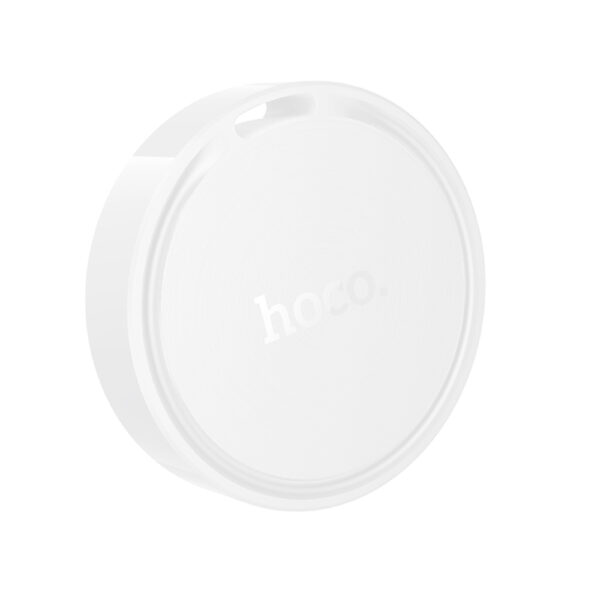 Hoco Tag E96A Anti-Lost Device για Android Συμβατό με Google Find My Device Λευκό