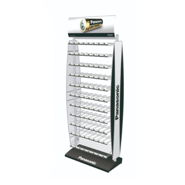 Stand Panasonic 80H 230x91x40cm 80 Γάντζων