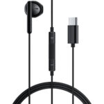 Hands Free Acefast L9 Μονό Ακουστικό USB-C με HD Μικρόφωνο Συμβατά με Όλες τις Συσκευές USB-C Μαύρα 1.2m