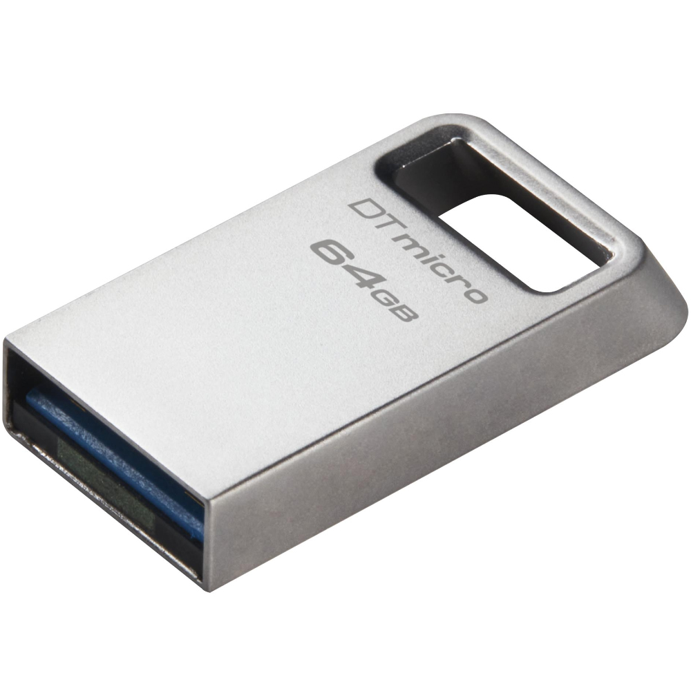 49647.jpg USB Kingston Data Traveller Micro 3.2 Gen.1 64GB Metallic Ultra-small DTMC3G2/64GB