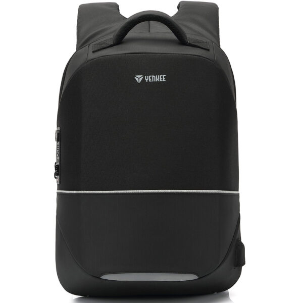 Τσάντα Αντικλεπτική Yenkee YBB 1501 15.6" 20L με TSA Κλείδωμα Ασφαλείας και Θύρα για Powerbank (43x32x16 cm) Μαύρη