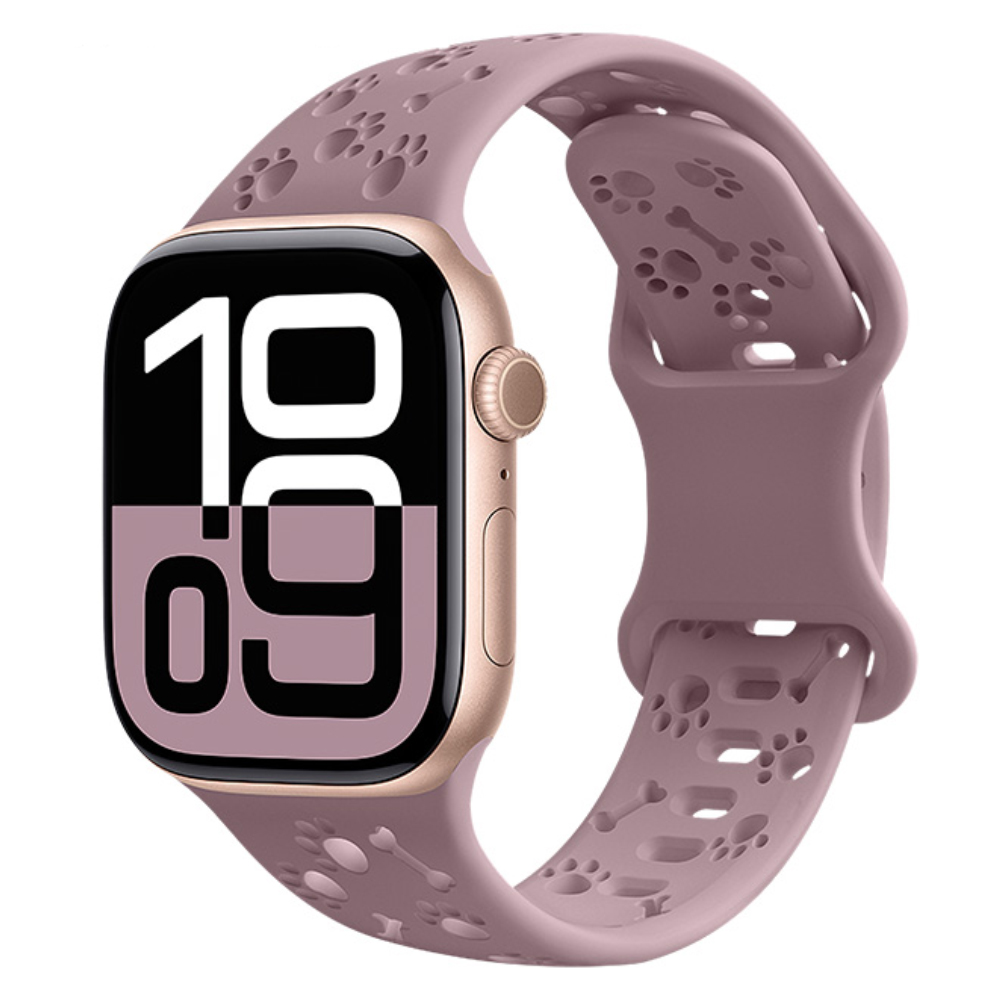 Watchband Hoco WA38 Time Series 38/40/41/42mm Silicon Strap για Apple Watch series 1/2/3/4/5/6/7/8/9/SE/SE2 Ροζ