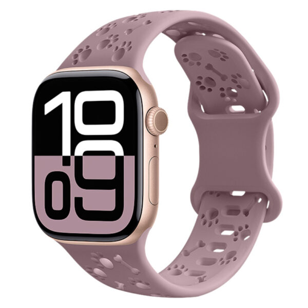 Watchband Hoco WA38 Time Series 44/45/46/49mm Silicon Strap για Apple Watch series 1/2/3/4/5/6/7/8/9/se/ultra1/ultra2 Ροζ