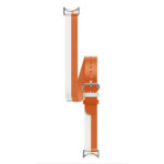 Xiaomi Smart Band 9 Leather Strap White&Orange BHR8724GL