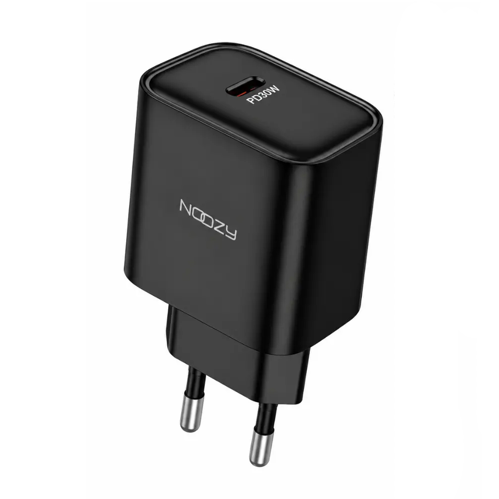 50299.jpg Φορτιστής Ταξιδίου Noozy Edge E25 1xUSB-C PD30W Μαύρος