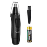Trimmer Hoco HP38 για Μύτη με Λεπίδες απο Ανοξείδωτο Ατσάλι 9300 Rpm Μαύρο
