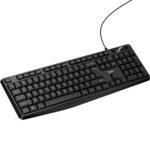 Ενσύρματο Πληκτρολόγιο Hoco GM60 Cool 104 Πλήκτρα Splash Proof με USB-A Καλώδιο 1.45m Μαύρο