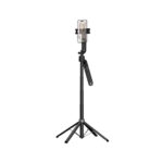 Selfie Stick Hoco K32 Soporte και Τρίποδο για Συσκευές 4.5"- 7" Επεκτεινόμενo εως 1.81m με Τηλεχειριστήριο και Auto Face Tracking Μαύρο
