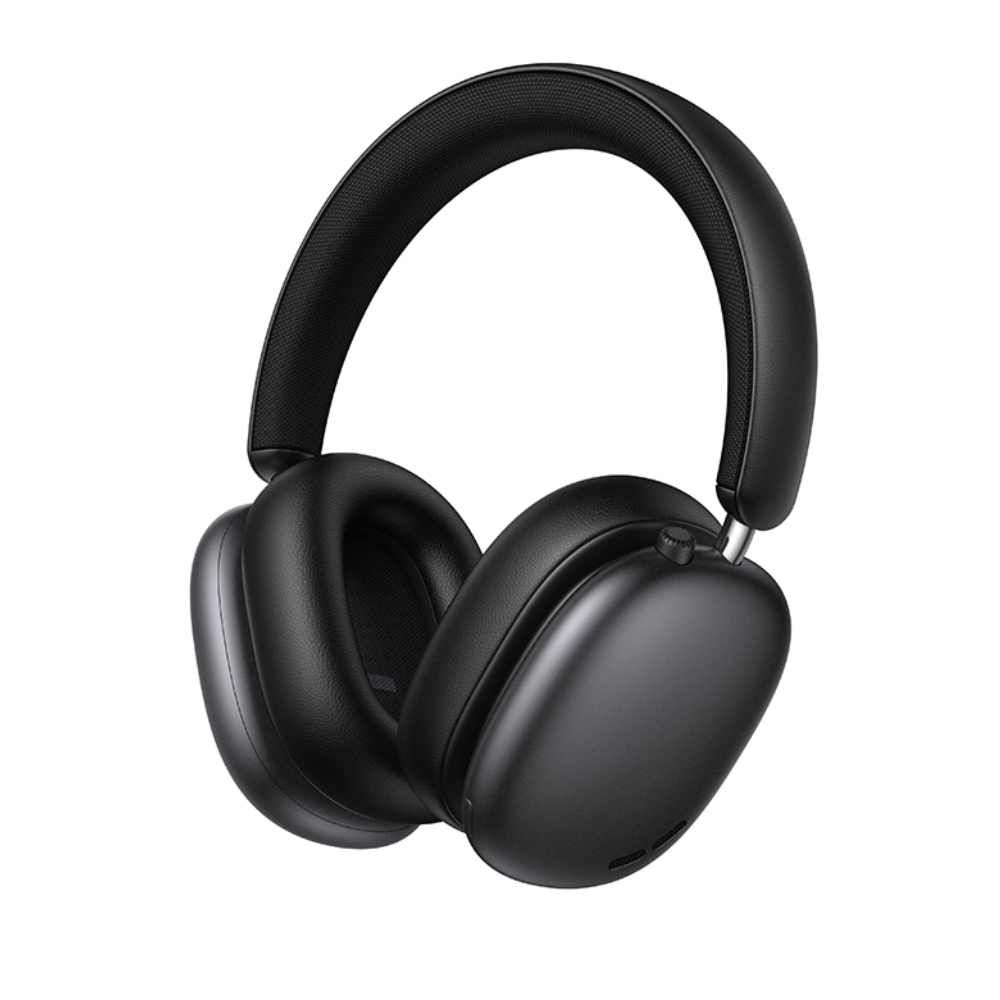 50392.jpg Wireless Ακουστικά Stereo Hoco W63 Triunfo ANC v5.4 500mAh με AUX Μαύρα