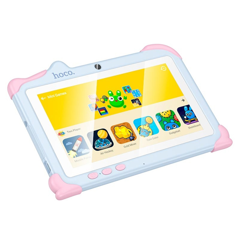 Hoco HI16 Kids Tablet 7" Wifi 2GB/32GB HD LCD Screen Dual Camera MicroSD με Γονικό Έλεγχο Μπλε
