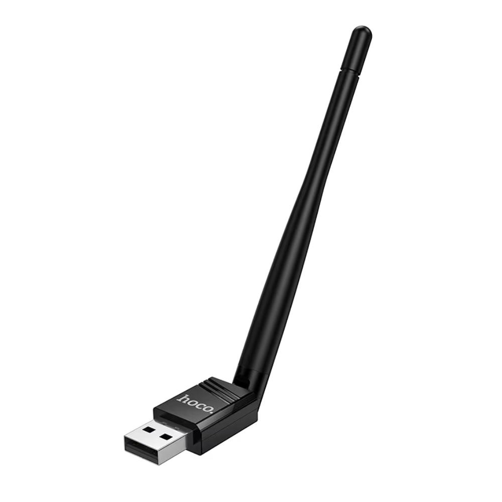 51140.jpg Αντάπτορας Wifi Hoco HI37 WiFi 4 2.4G USB-A 2.0 150Mbps Ultra Lightweight Plug and Play