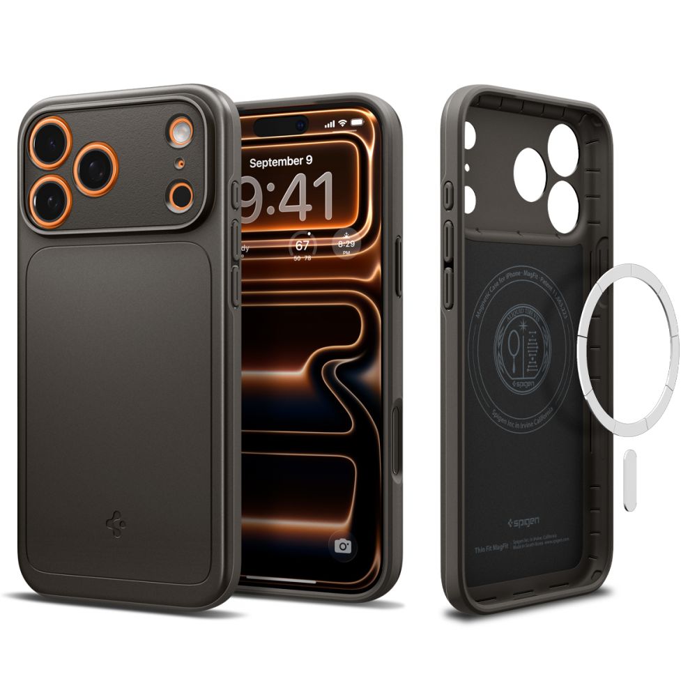 51592.jpg Θήκη Spigen Thin Fit Magsafe για Apple iPhone 17 Pro Max iPhone 18 Pro Max Ανθρακί