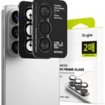 Προστασία Κάμερας με Πλαίσιο Ringke για Samsung SM-S942 Galaxy S26 SM-S947 Galaxy S26+ Μαύρο 2 Τεμαχίων