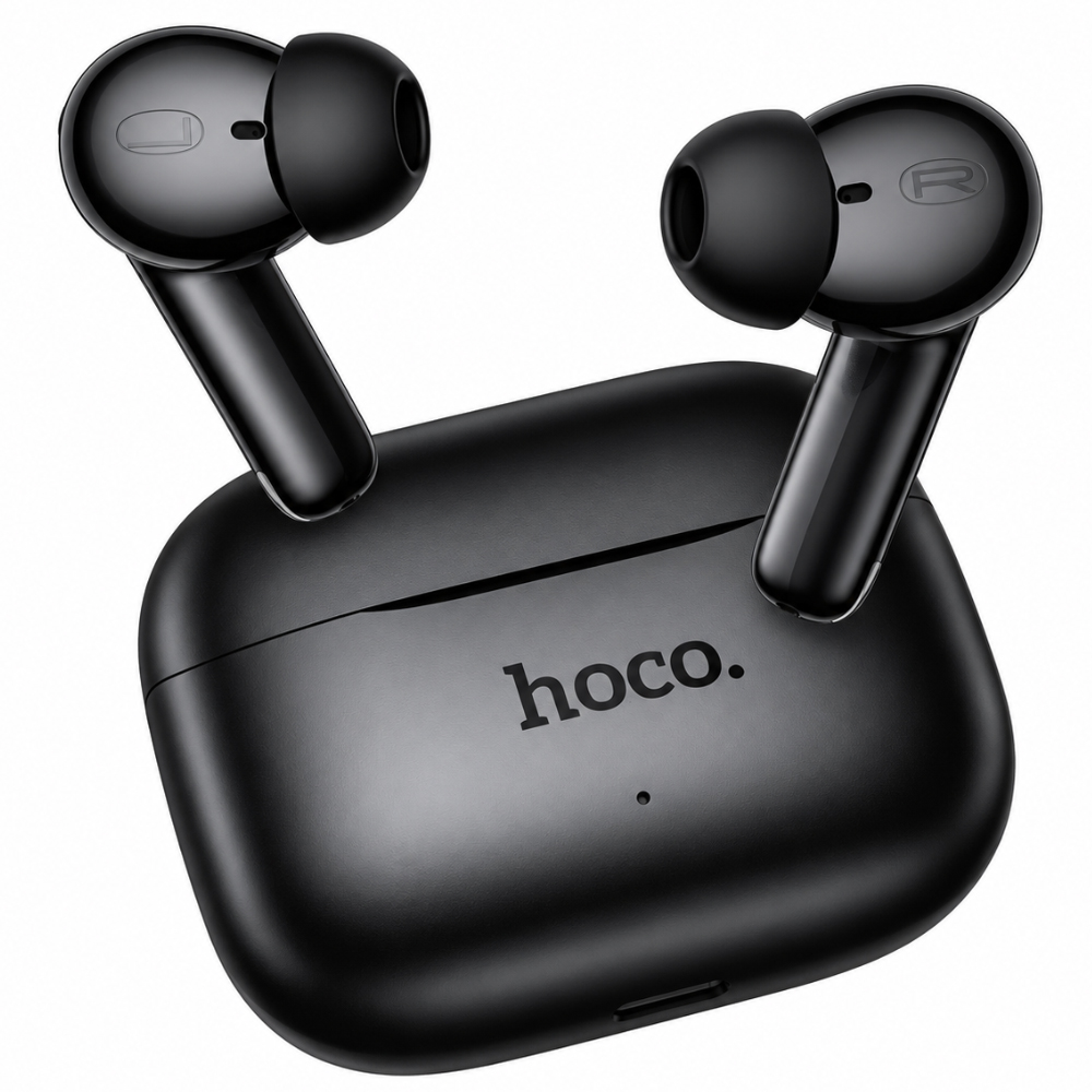 52297.jpg Wireless Hands Free Hoco EQ30 Eufonia TWS Hi-Fi v6.0 300mAh 7h Ομιλίας Μαύρα