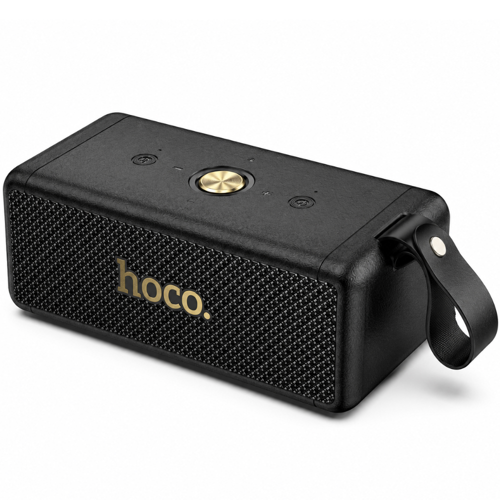 52322.jpg Φορητό Ηχείο Wireless Hoco HT1 Pro Marquis v5.4 TWS 16W 2400mAh FM MicroSD USB AUX Μαύρο