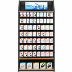 Stand Hoco Επιδαπέδιο GH01G (120x30x240cm) 80 Γάντζων + 1 Ράφι