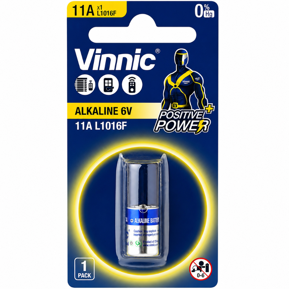 52812.jpg Μπαταρία Αλκαλική Vinnic 11A MN11 L1016F 6V Τεμ. 1