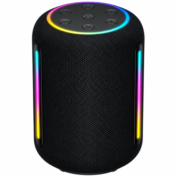 Φορητό Ηχείο Wireless Hoco HT3 Platinum TWS BT v6.0 2400mAh 20W USB Micro-SD AUX και Ambient Φωτισμό