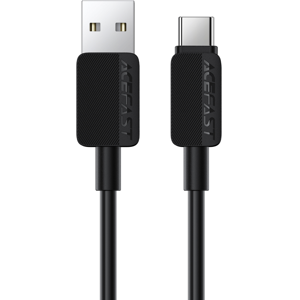 Καλώδιο Acefast C26-04 USB-A σε USB-C 18W 3A Μαύρο 1.2m
