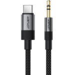 Καλώδιο Ήχου Acefast J11 USB-C σε 3.5mm Braided Μαύρο 1m