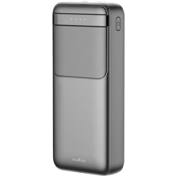 Φορτιστής Ανάγκης Maxlife MXPB-09 65W 20000mAh PD QC Μαύρο
