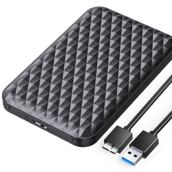 ORICO θήκη για 2.5" SATA HDD/SSD 2520U3-V1, 5Gbps, μαύρη
