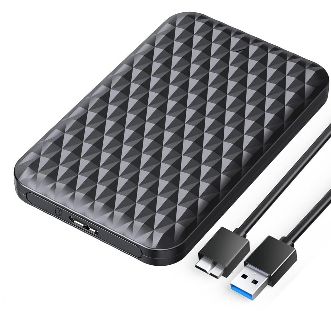 6942227108142.jpg ORICO θήκη για 2.5" SATA HDD/SSD 2520U3-V1, 5Gbps, μαύρη