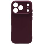 Θήκη Soft TPU inos Apple iPhone 18 Pro 5G S-Cover Μπορντώ