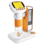 Εκπαιδευτικό Ψηφιακό Μικροσκόπιο Maxlife MXDM-200 με Stand Πορτοκαλί