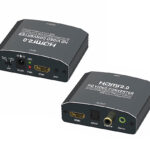 POWERTECH HDMI audio extractor CAB-H153, 4K/60Hz, γκρι