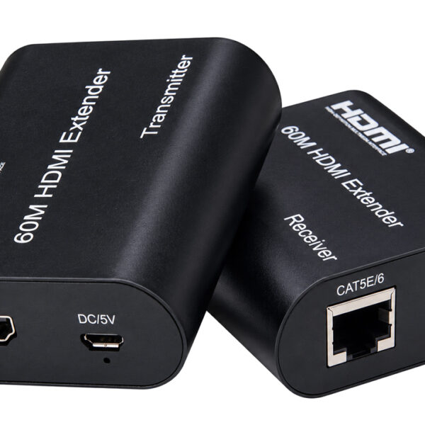 POWERTECH HDMI video extender CAB-H204 μέσω καλωδίου RJ45, 1080p/60Hz, με loop, έως 120m