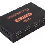 POWERTECH HDMI splitter PTH-048, 4 σε 1, 4K/60Hz, μαύρο