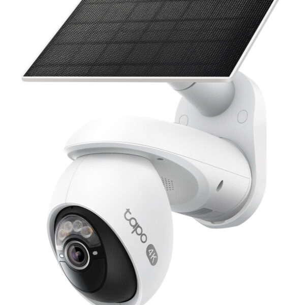 TP-LINK smart ηλιακή κάμερα Tapo C660 KIT, 4K/8MP, WiFi, PTZ, SD, IP65, EU/1.0