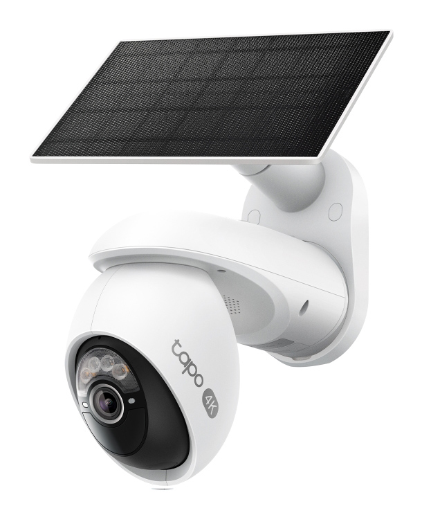 TAPO-C660KIT.jpg TP-LINK smart ηλιακή κάμερα Tapo C660 KIT, 4K/8MP, WiFi, PTZ, SD, IP65, EU/1.0